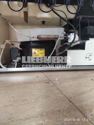 Замена мотор-компресcора Liebherr CNes 4003